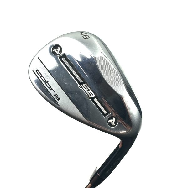 Cobra King Snakebite 2021 Gap Wedge / 48 Degree / KBS Hi Rev 2.0 125 Stiff Flex
