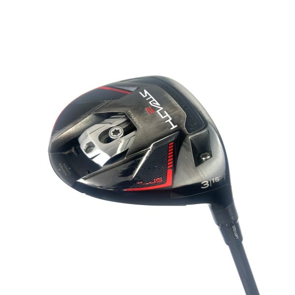Taylormade Stealth 2 Plus 3 Wood / 15 Degree / Kai'li Red 75 Stiff Flex