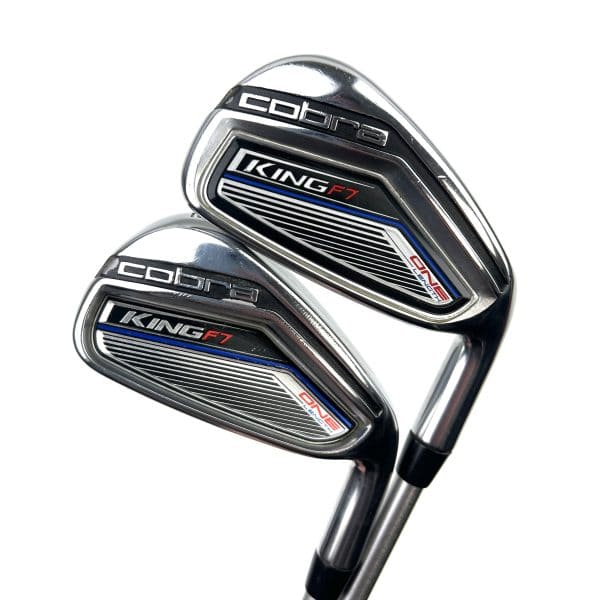 Cobra King F7 One Length Irons / 5-SW / KBS Tour C-Taper Regular Flex