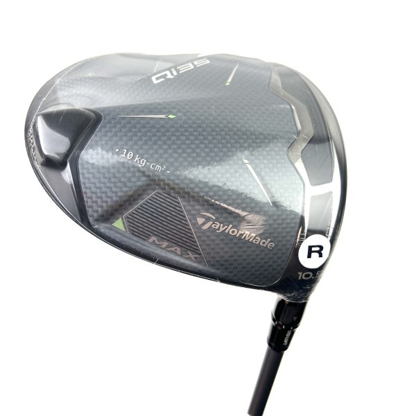 New Taylormade QI35 Max Driver / 10.5 Degree / Air Speeder 50 Regular Flex