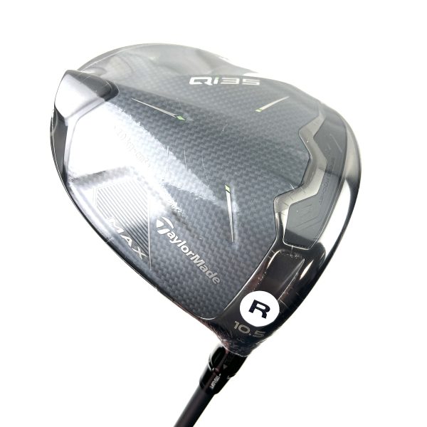 New Taylormade QI35 Max Driver / 10.5 Degree / Air Speeder 50 Regular Flex