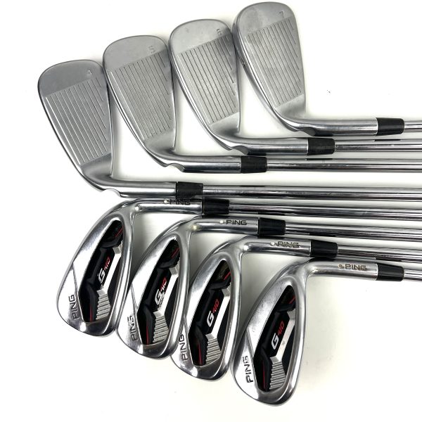 Ping G410 Irons / 4-SW / Dynamic Gold 120 S300 Stiff Flex
