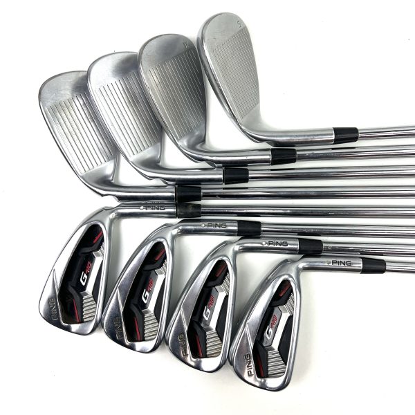 Ping G410 Irons / 4-SW / Dynamic Gold 120 S300 Stiff Flex