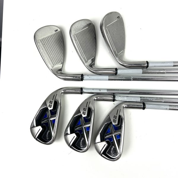 Callaway X-22 Irons / 5-PW / Callaway Uniflex