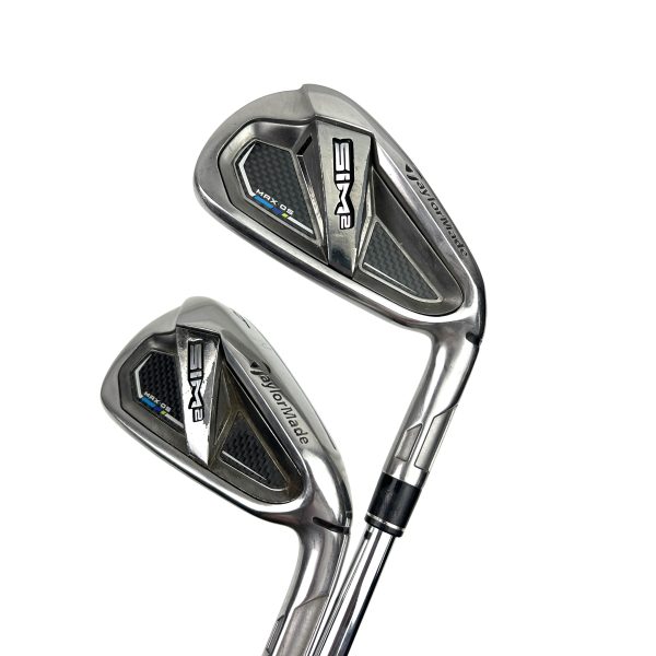 Taylormade Sim 2 Max OS Irons / 5-SW + AW / KBS Max MT Regular Flex