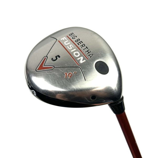 Callaway Big Bertha Fusion 5 Wood / 19 Degree / Aldila NVS 55 Stiff Flex