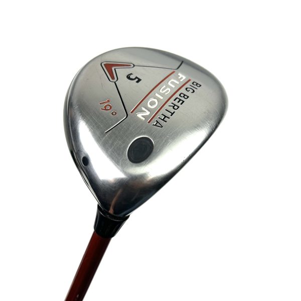 Callaway Big Bertha Fusion 5 Wood / 19 Degree / Aldila NVS 55 Stiff Flex