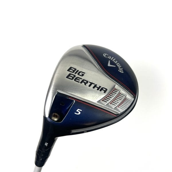 Left-Hand Callaway Big Bertha 5 Wood / 18 Degree / Mitsubuishi Rayon Fubuki Stiff Flex