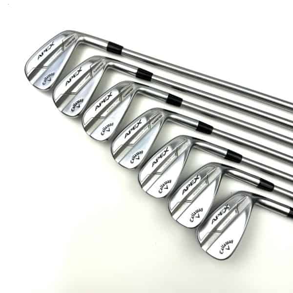 Callaway Apex Pro 21 Irons / 4-PW / KBS C-Taper Tour 120 Stiff Flex