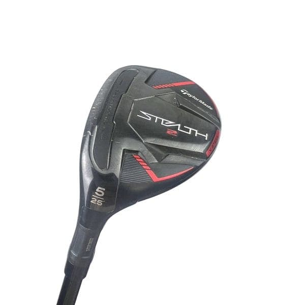 Left Handed Taylormade Stealth 5 Hybrid / 25 Degree / Ventus 6R Regular Flex