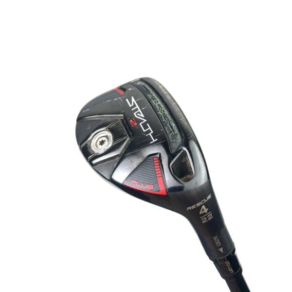 Taylormade Stealth 2 Plus 4 Hybrid / 22 Degree / Hzrdus Gen 4 Black Stiff Flex
