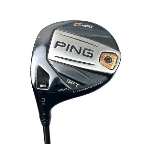 Left Handed Ping G400 SFT 3 Wood / 16 Degree / Tour 75 Stiff Flex