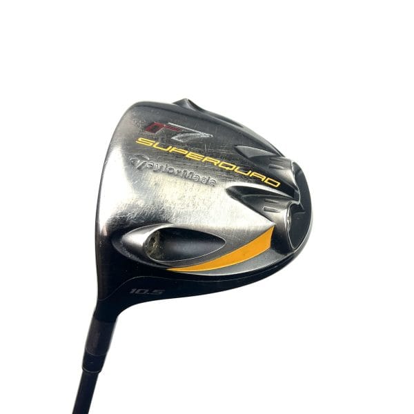 Left Handed Taylormade R7 Superquad Driver / 10.5 Degree / REAX 65 Regular Flex