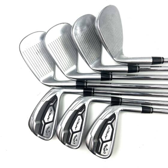 Callaway Apex Forged CF16 Irons / 5-PW + AW / True Temper XP 95 Stiff Flex
