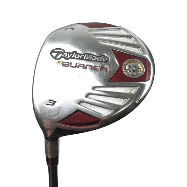 Left Handed Taylormade Burner 3 Wood / 15 degree / REAX 50 Regular Flex