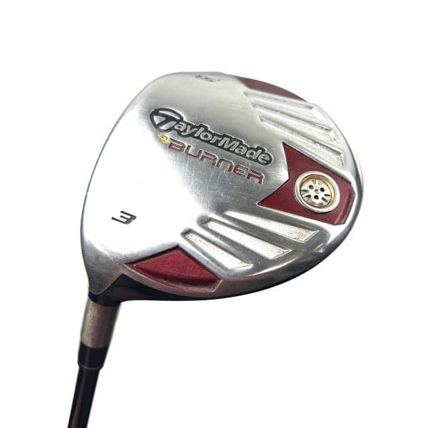 Left Handed Taylormade Burner 3 Wood / 15 degree / REAX 50 Regular Flex