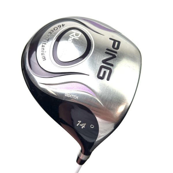 Ping Rhapsody Driver / 14 Degree / ULT 129 Ultra Light Ladies Flex