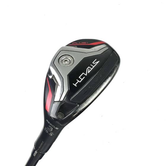 Taylormade Stealth Plus 3 Hybrid / 19.5 Degree / Hzrdus Smoke RDX Stiff Flex