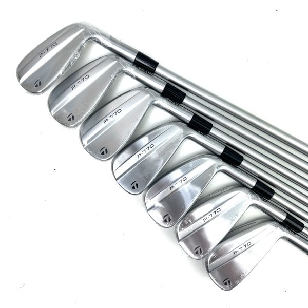 New Taylormade P770 2025 Irons / 4-PW / KBS Tour C-Taper 130 X-Stiff Flex