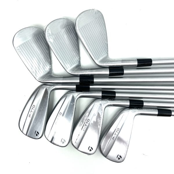 New Taylormade P770 2025 Irons / 4-PW / KBS Tour C-Taper 130 X-Stiff Flex