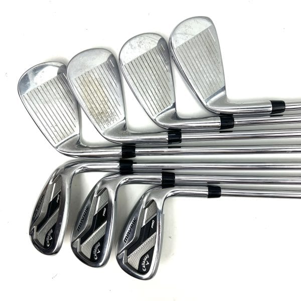 Callaway Mavrik Pro Irons / 5-AW / Elevate 105 Stiff Flex