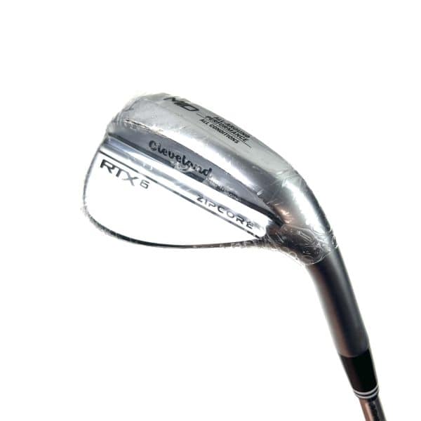 New Cleveland RTX 6 Zipcore Sand Wedge / 54 Degree / Dynamic Gold Spinner Wedge Flex