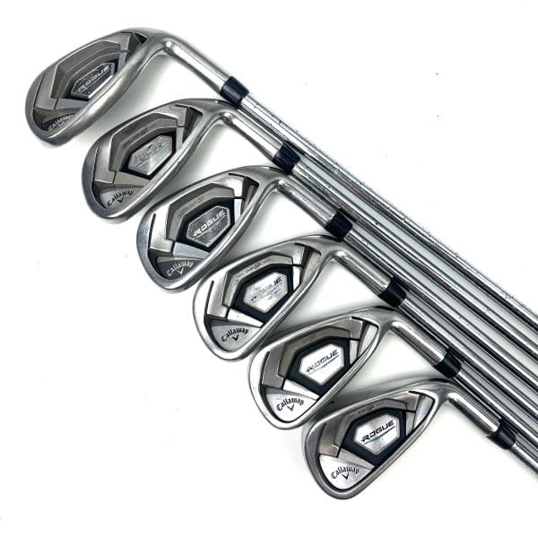 Callaway Rogue Irons / 5-PW / True Temper XP 95 Stiff Flex