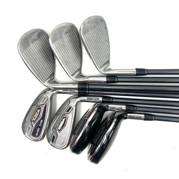 Adams Idea A12 OS Hybrid/Irons Combo / 5-SW / Idea A12 OS Senior Flex