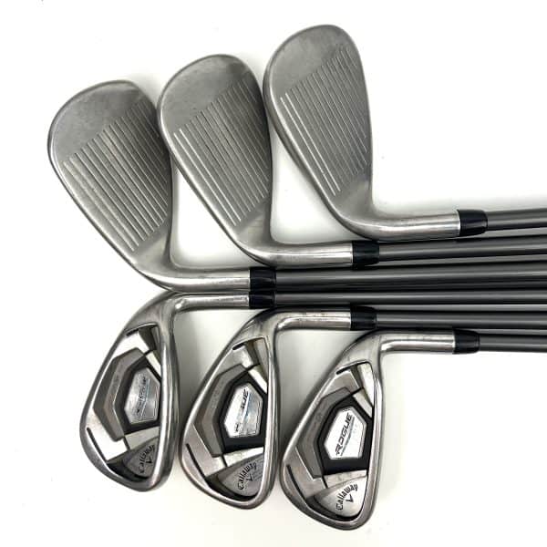 Callaway Rogue Irons / 6-PW+AW / Aldila Synergy Regular Flex