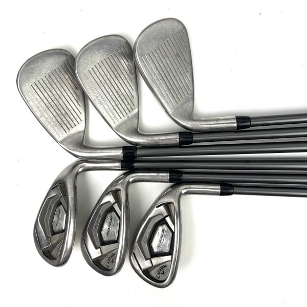 Callaway Rogue Irons / 6-PW+AW / Aldila Synergy Regular Flex