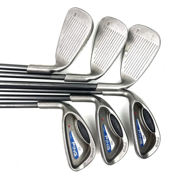 Left Handed Ping G2 Irons / 5-PW / TFC 100 Senior Flex