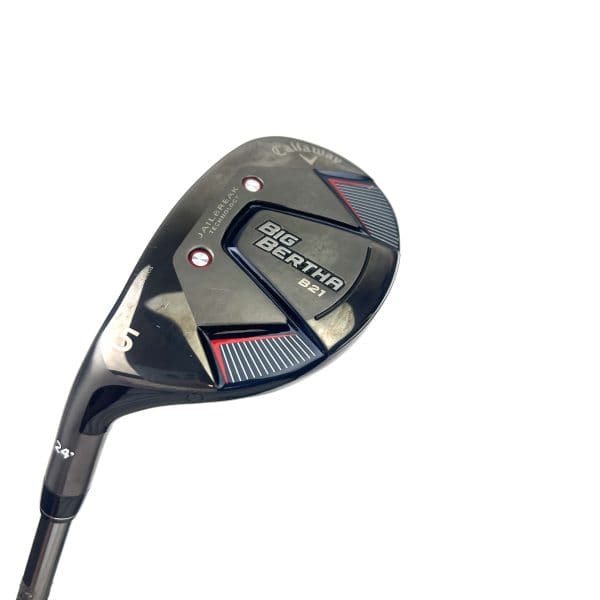Left Callaway Big Bertha B21 5 Hybrid / 24 Degree / RCH 65 Regular Flex