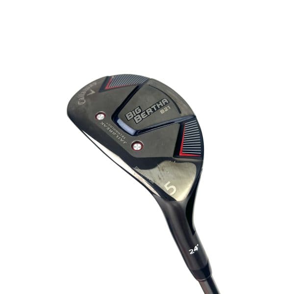 Left Callaway Big Bertha B21 5 Hybrid / 24 Degree / RCH 65 Regular Flex