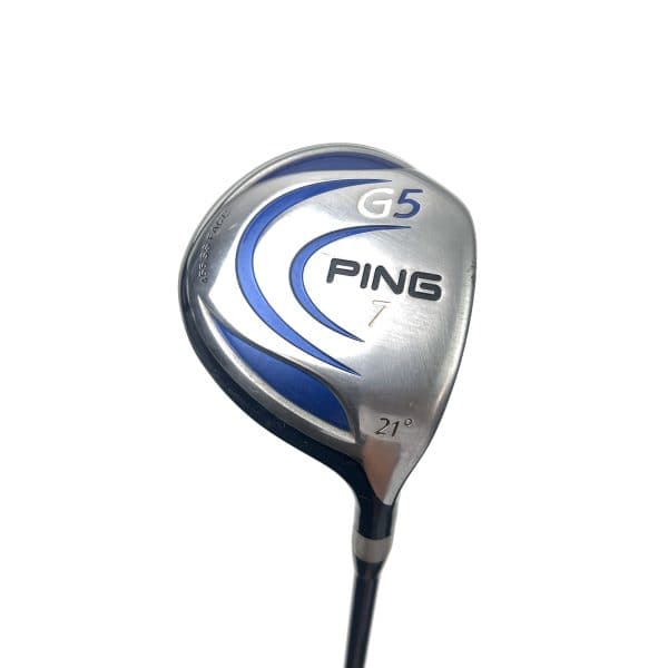 Ping G5 7 Wood / 21 Degree / Prolaunch Red Stiff Flex