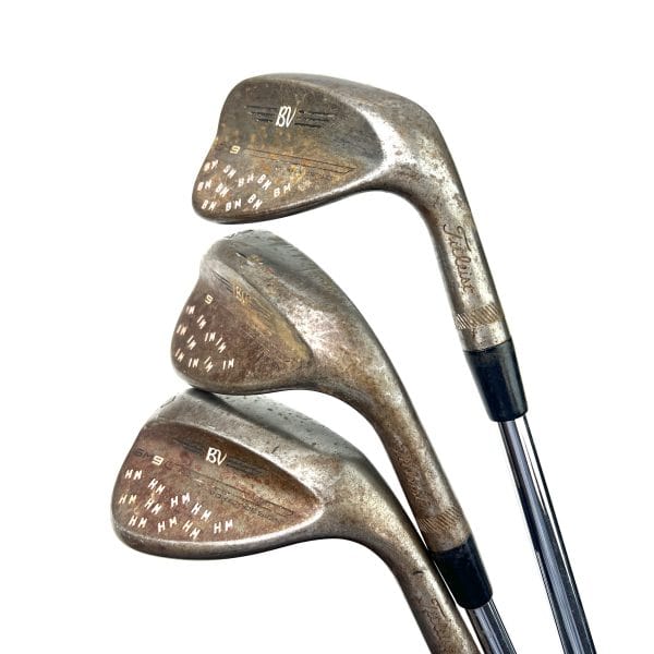 Titleist Vokey SM9 Wedge Set / 48, 54, 60 Degree / KBS Tour Stiff Flex