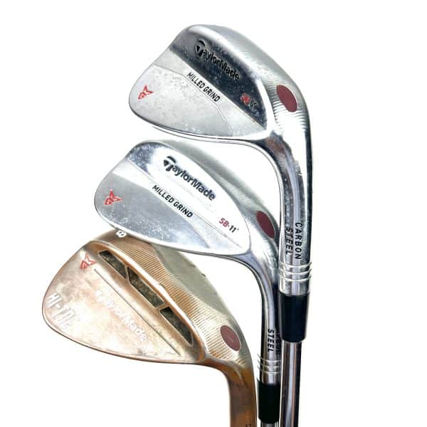 Taylormade Milled Grind Wedge Set / 50, 54, 58 Degree / KBS Tour Stiff Flex