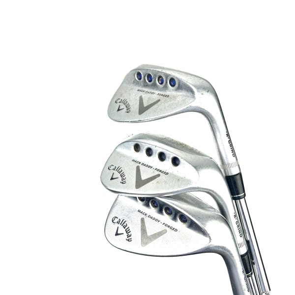 Callaway Mack Daddy Forged Wedge Set / 50, 56, 60 Degree / Dynamic Gold Tour Issue Wedge Flex