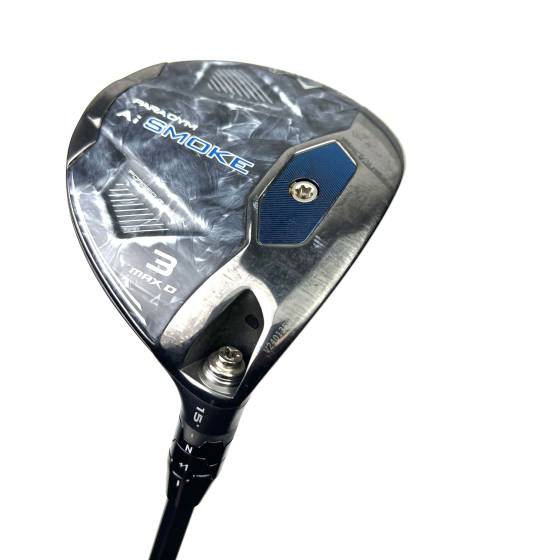 Callaway Paradym AI Smoke Max D 3 Wood / 15 Degree / Hzrdus Smoke RDX X-Stiff Flex