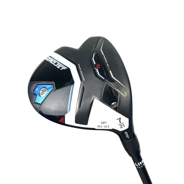 Cobra Aerojet 7 Wood / 21 Degree / Helium 5F2 Senior Flex
