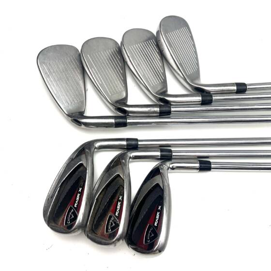 Callaway RAZR X HL Irons / 5-SW / M-10 XP Uniflex