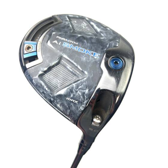 Callaway Paradym Ai Smoke Max Driver / 9 Degree / Tensei Blue AV Series 65 Stiff Flex