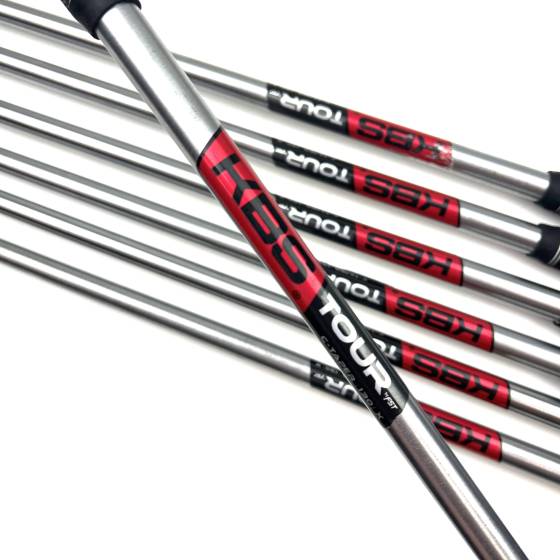 Titleist T150/T200 Irons / 4-PW / KBS Tour C-Taper 130 X-Stiff Flex