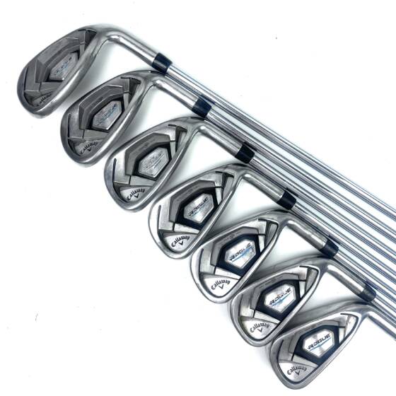 Callaway Rogue Irons / 4-PW / XP 95 R300 Regular Flex