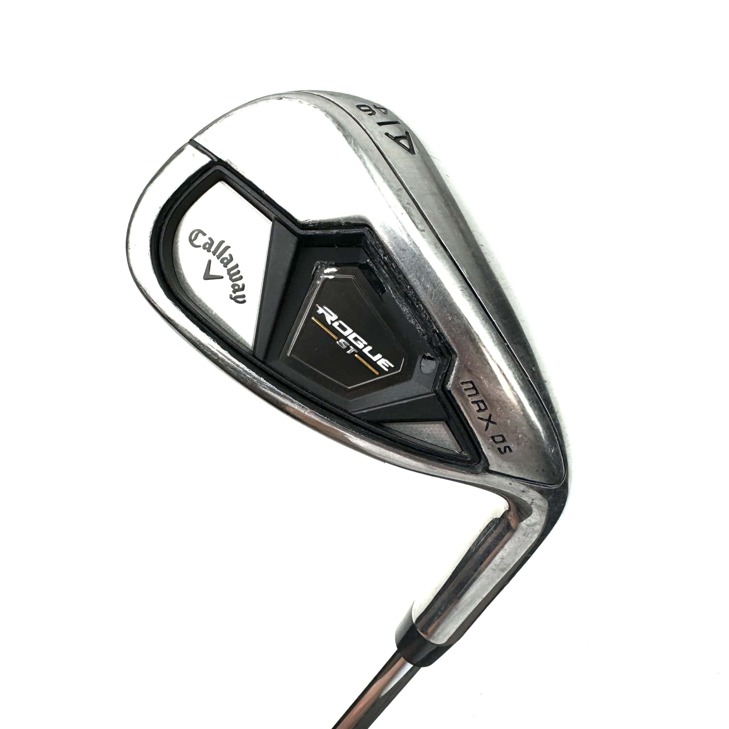 thumbnail image 2 of Callaway Rogue ST MAX OS Approach Wedge 46° - Steel Stiff Shaft, Right Hand (Used) 2 of 4
