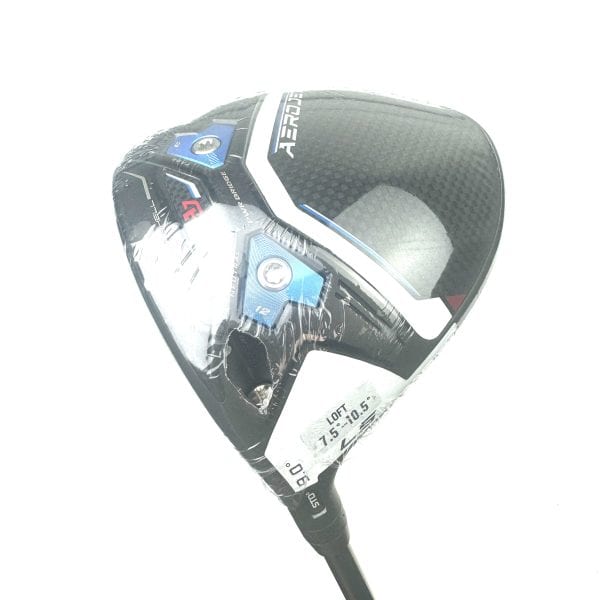 New Left Handed Cobra Aerojet LS Driver / 9 Degree / Kai'li 60 Stiff Flex