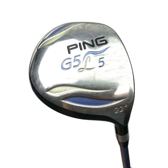 Ping G5 L 5 Wood / 22 Degree / ULT 50 Ladies Flex