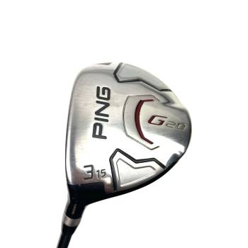Left Handed Ping G20 3 Wood / 15 Degree / TFC 169 Regular Flex