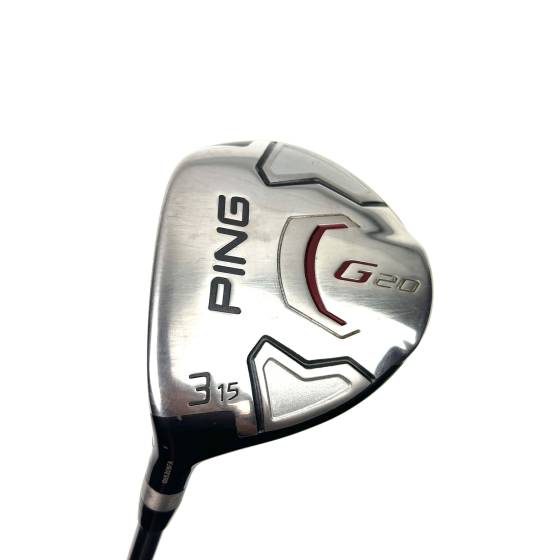 Left Handed Ping G20 3 Wood / 15 Degree / TFC 169 Regular Flex