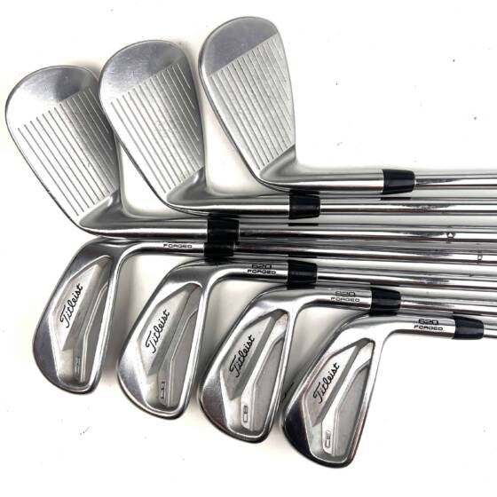 Titleist 620 CB Irons / 4-PW / AMT White X100 X-Stiff Flex