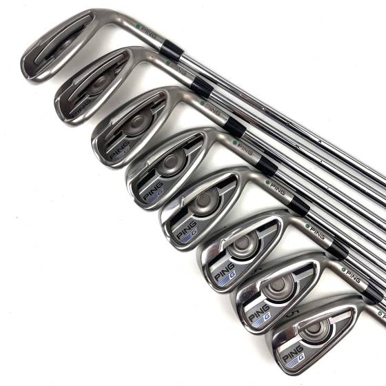 Ping G Series Irons / 5-SW+UW / CFS Distance Stiff Flex